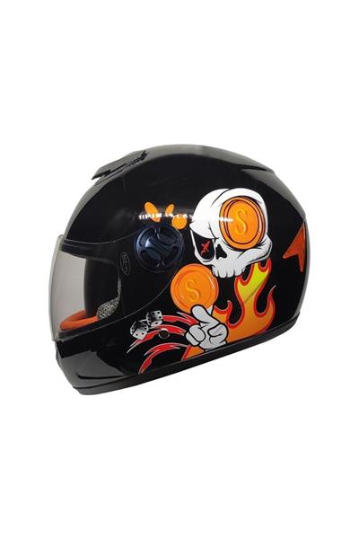 Sy118 Çocuk Kaskı Kurukafa