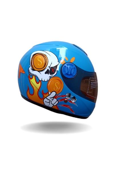 Sy118 Çocuk Kaskı Kurukafa