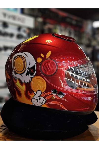 Sy118 Çocuk Kaskı Kurukafa