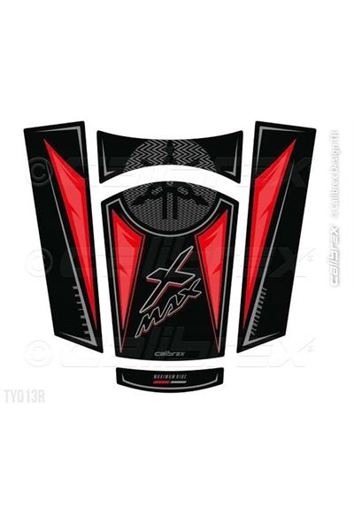 Yamaha Xmax 2018-2020 Tank Pad Tekli Kırmızı Ty013r