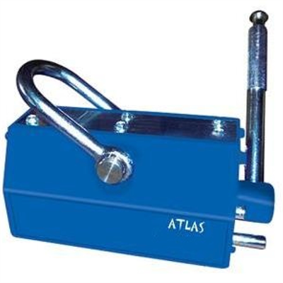 ATLAS 1000 Kg Manyetik Kaldırma Aparatı - Profesyonel Mıknatıslı Metal Tutucu, Ağır Hizmet Tipi 1 Tonluk Sanayi Tipi Sac ve Blok Kaldırma Ekipmanı