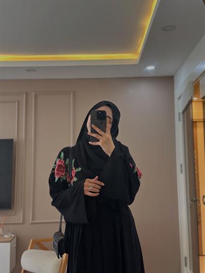 Rose Abaya – Ümran Özbek Collection--Elbise