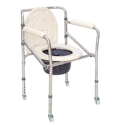 Comfort Plus DM-697 Küçük Tekerlekli Klozet Sandalyesi