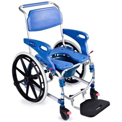 Comfort Plus DM-72 Engelli Banyo Tuvalet Sandalyesi Büyük Teker
