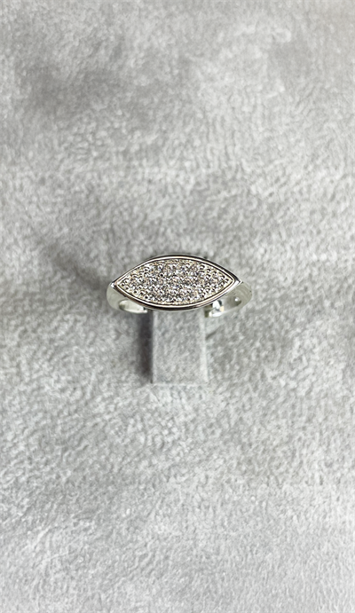 Silver Zirkon Taşlı Yüzük