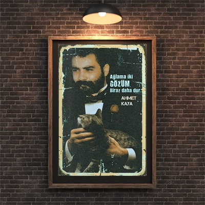 30x20 cm Ahmet Kaya Tablo 6