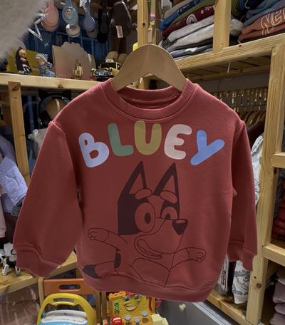 Bluey Sweatshirt kırmızı 