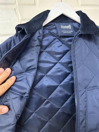 Kapitone Mont Erkek Lacivert Renk