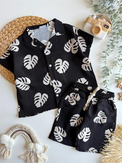 Keten Gömlek Takım 