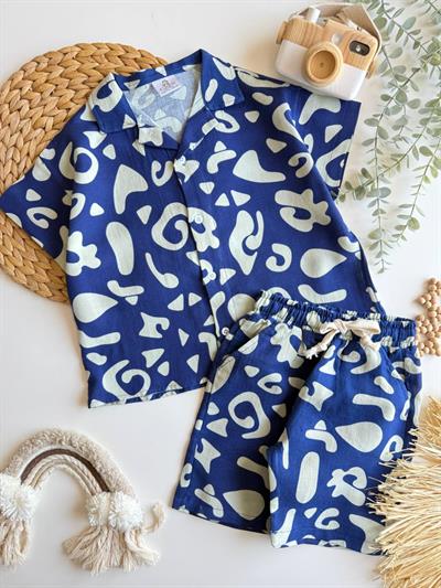 Keten Gömlek Takım 