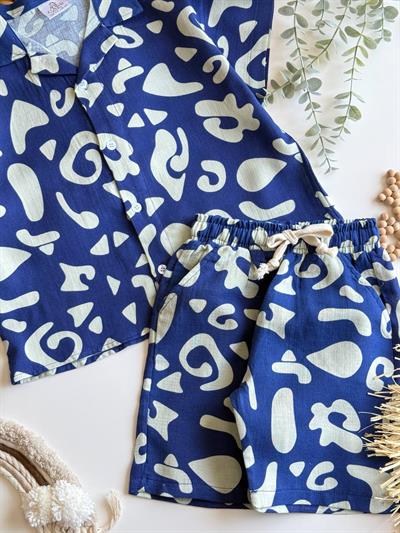 Keten Gömlek Takım 