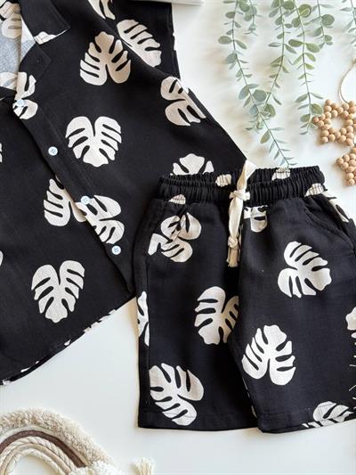 Keten Gömlek Takım 