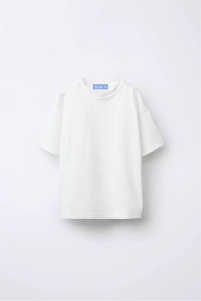 Kısa Kollu Tişört Beyaz