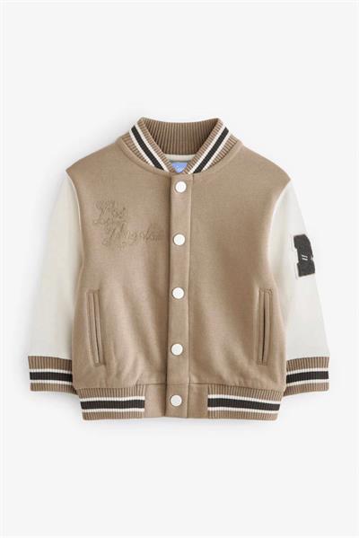 Kolej Ceket Nakış İşlemeli Krem Renk 