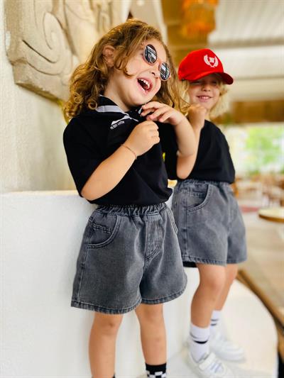 Laciel Paris Baloon Şort Gri 