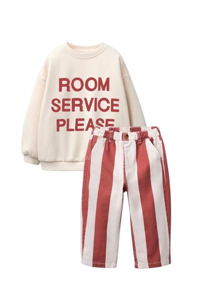 Laciel Paris Cizgili Pantolon