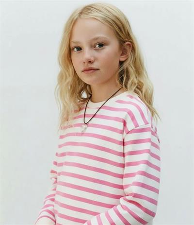 Laciel Paris Çizgili Sweatshirt 