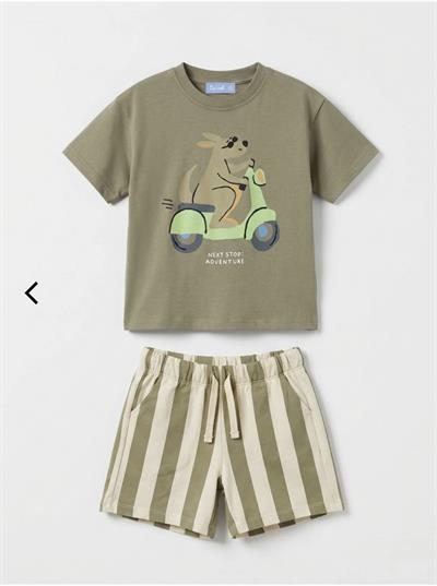 Laciel Paris Cizgili Takım 