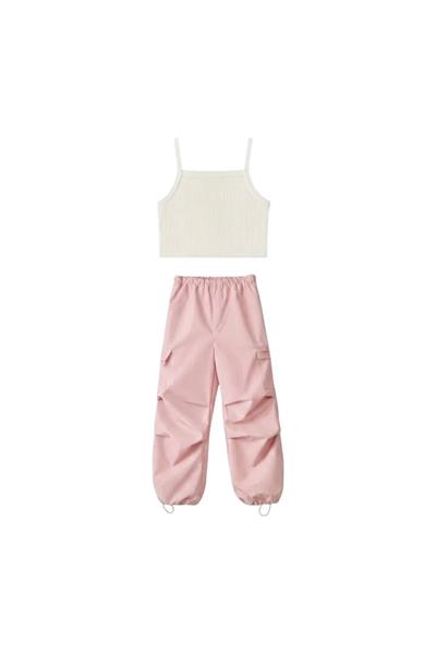 Laciel Paris Crop Set Gül Kurusu Renk(Büyük Yaş)