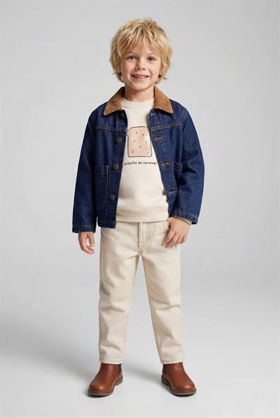 Laciel Paris Denim Kadife Yakalı Ceket 