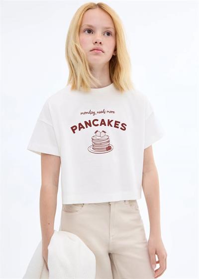 Laciel Paris Pancake Crop TSHİRT