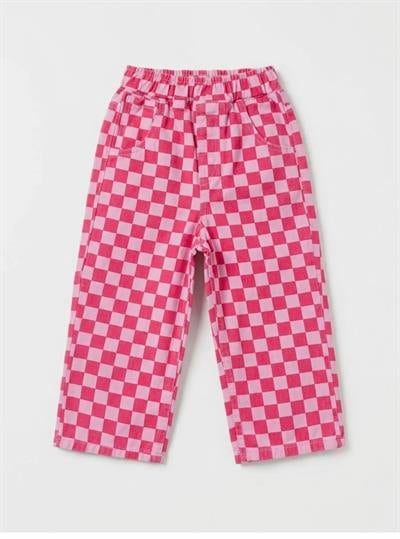 Laciel Paris Pembe Damalı Jeans 