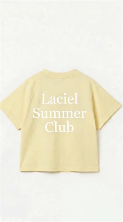 Laciel Paris Summer Clup Crop Sarı