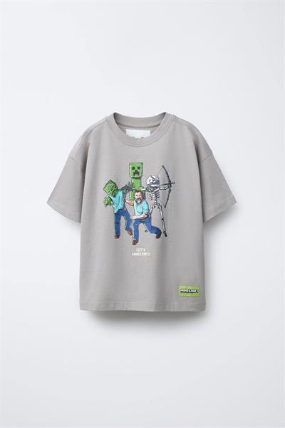 Mınecraft Kısa Kollu Tshirt