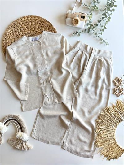 Muslin Kumaş İkili Takım