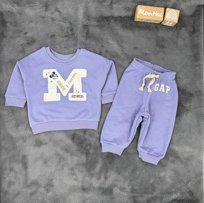 Orjinal Marka Baby Takım Minnie  Mor