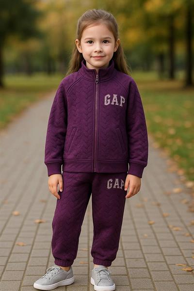 Orjinal Marka  Kız Cocuk Hırkalı Alt Üst Takım 