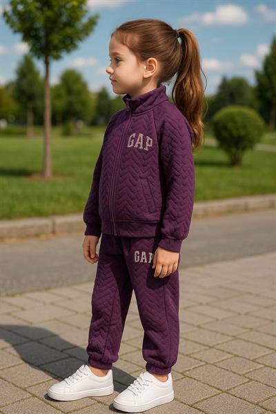 Orjinal Marka  Kız Cocuk Hırkalı Alt Üst Takım 