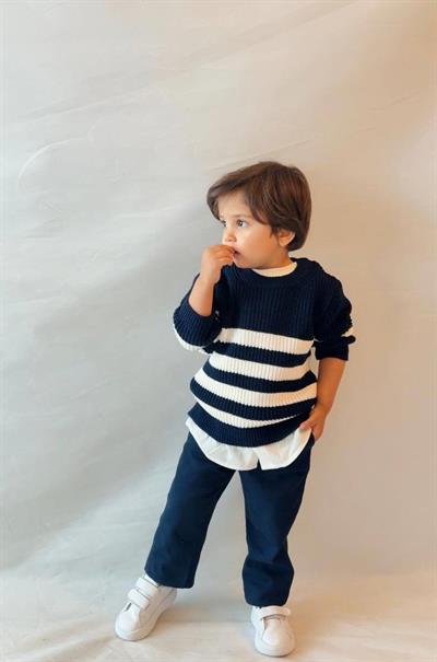 Triko Gömlekli Takım Pantolon