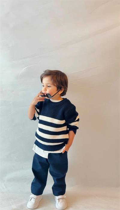 Triko Gömlekli Takım Pantolon