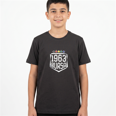 Ç. T-SHİRT 1963 BURSA SİYAH 2026