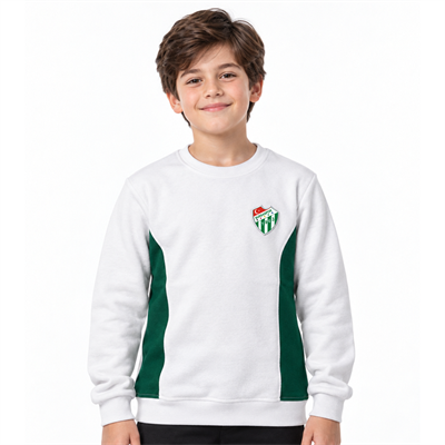 ÇOCUK SWEAT LOGO BEYAZ 2026