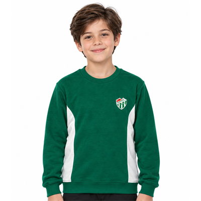 ÇOCUK SWEAT LOGO YEŞİL 2026