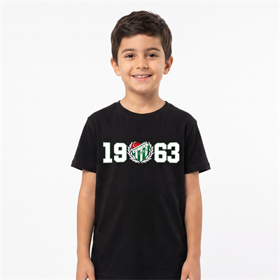 ÇOCUK T-SHIRT (ARMA) 1963 SİYAH 2026