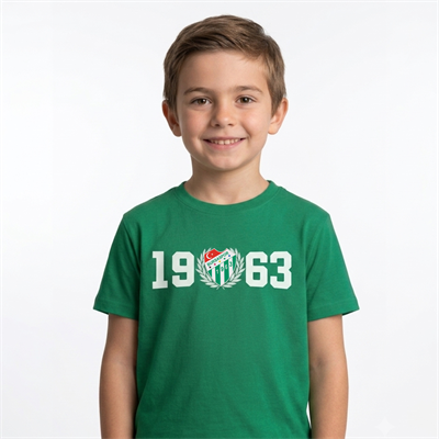 ÇOCUK T-SHIRT (ARMA) 1963 YEŞİL 2026