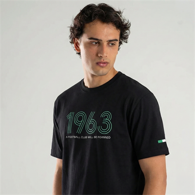 T-SHIRT FC. 1963 2025 SİYAH