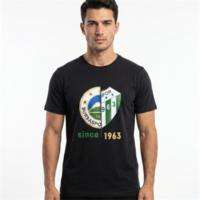 T-SHIRT GOLD SİNCE ARMA1963 SİYAH 2026