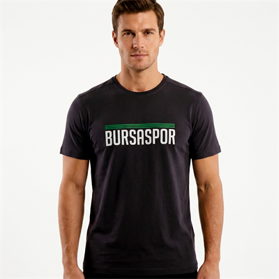 T-SHIRT REFLEKTÖR BURSASPOR SİYAH 2026
