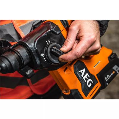 AEG BBH 18BL2-502C Şarjlı Kırıcı Delici Matkap Kömürsüz SDS Plus 18V 5 Ah