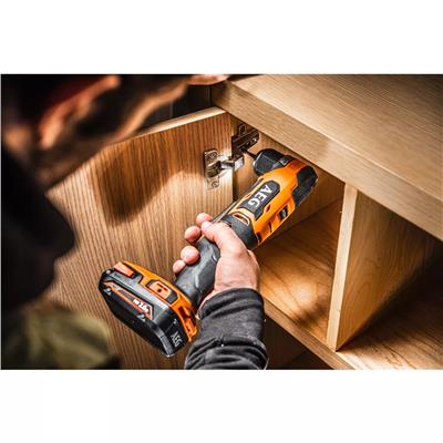 AEG BS 18SRABL-0 Şarjlı Köşe Matkap ve Vidalama - (Aküsüz)