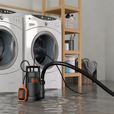 Black & Decker BXUP750PTE Temiz ve Kirli Su Dalgıç Pompa Çok Amaçlı 750W