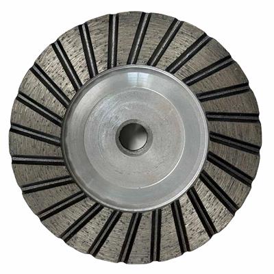 Bora Teknik Tek Sıra Alüminyum Elmas Çanak - Beton Taş Yüzey Silme Temizleme Diski 100 mm