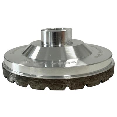 Bora Teknik Tek Sıra Alüminyum Elmas Çanak - Beton Taş Yüzey Silme Temizleme Diski 100 mm