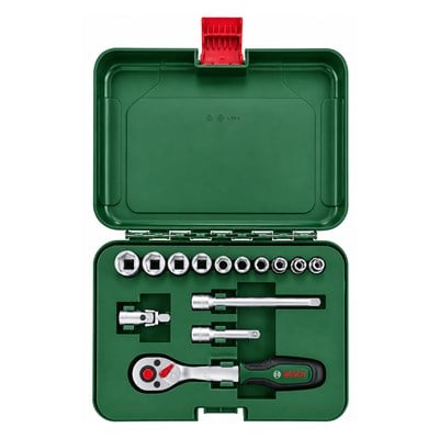 BOSCH 1/4 Altı Köşe Lokma Takımı 14 Parça