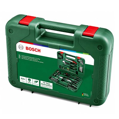 BOSCH 1600A02BY7 Dolu Takım Çantası - El Aleti Seti Advanced 52 Parça