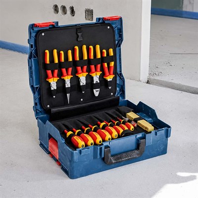 BOSCH 1600A02NG4 Dolu Takım Çantası - El Aleti Seti Profesyonel 37 Parça